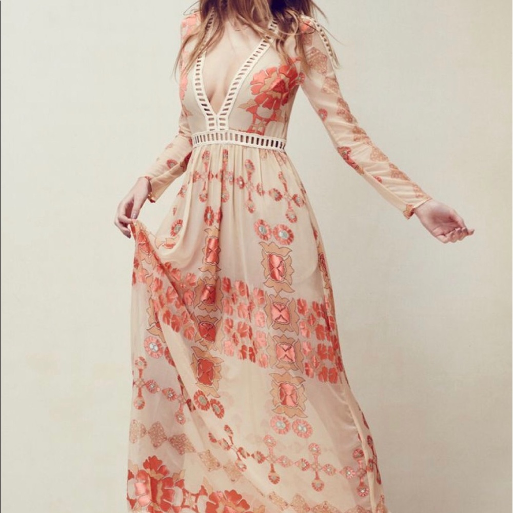 For Love And Lemons maxi dress, worn once